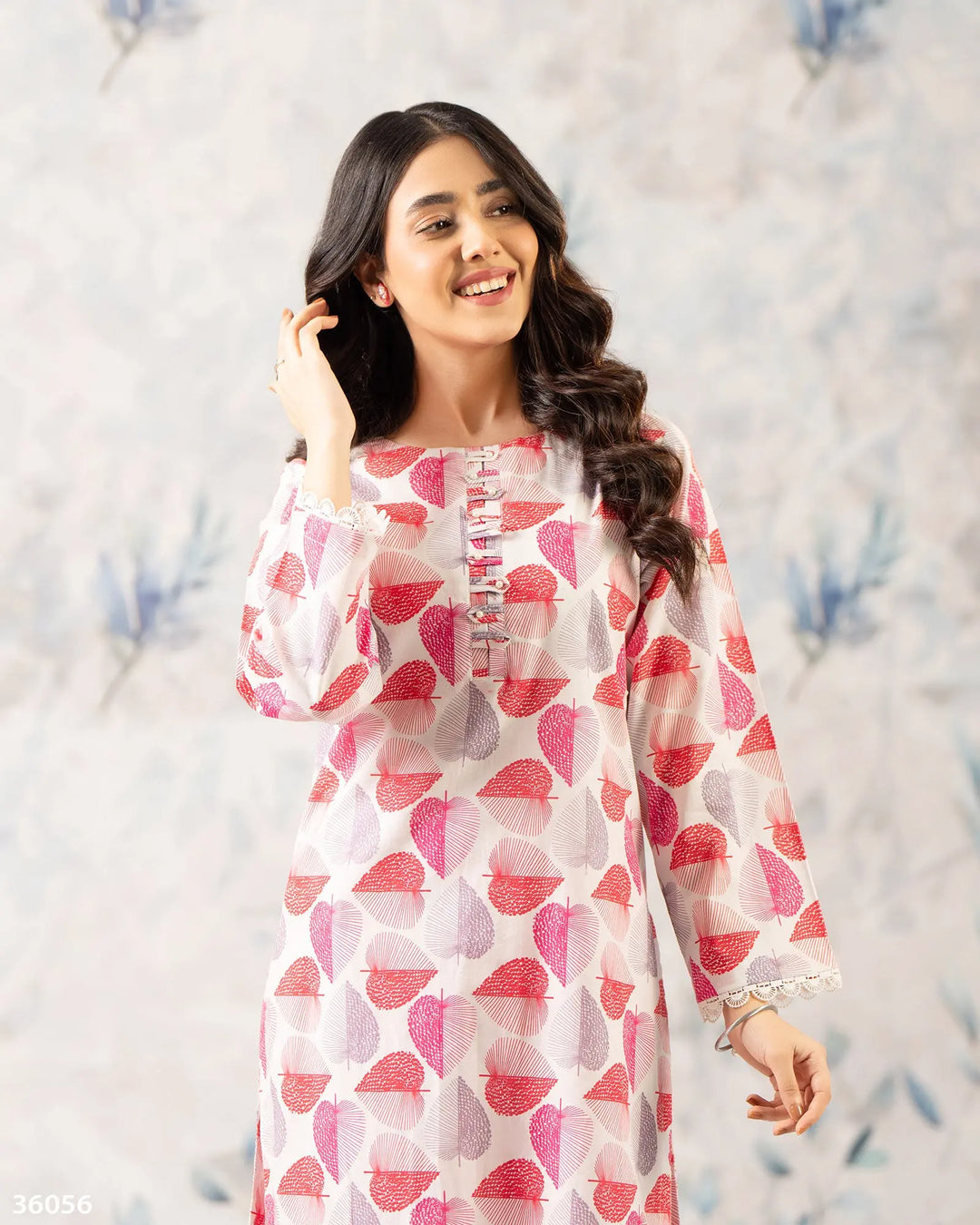 2 Piece Khaddar Suit | 36056-FU-KD Sha Posh Textile