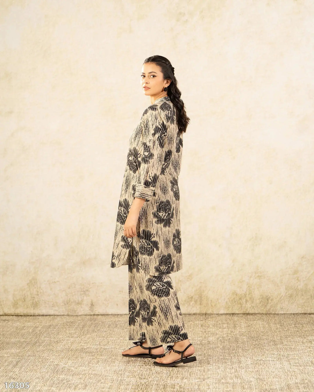 2 Piece Khaddar Suit | 16305-IG-KD - Sha Posh Textile