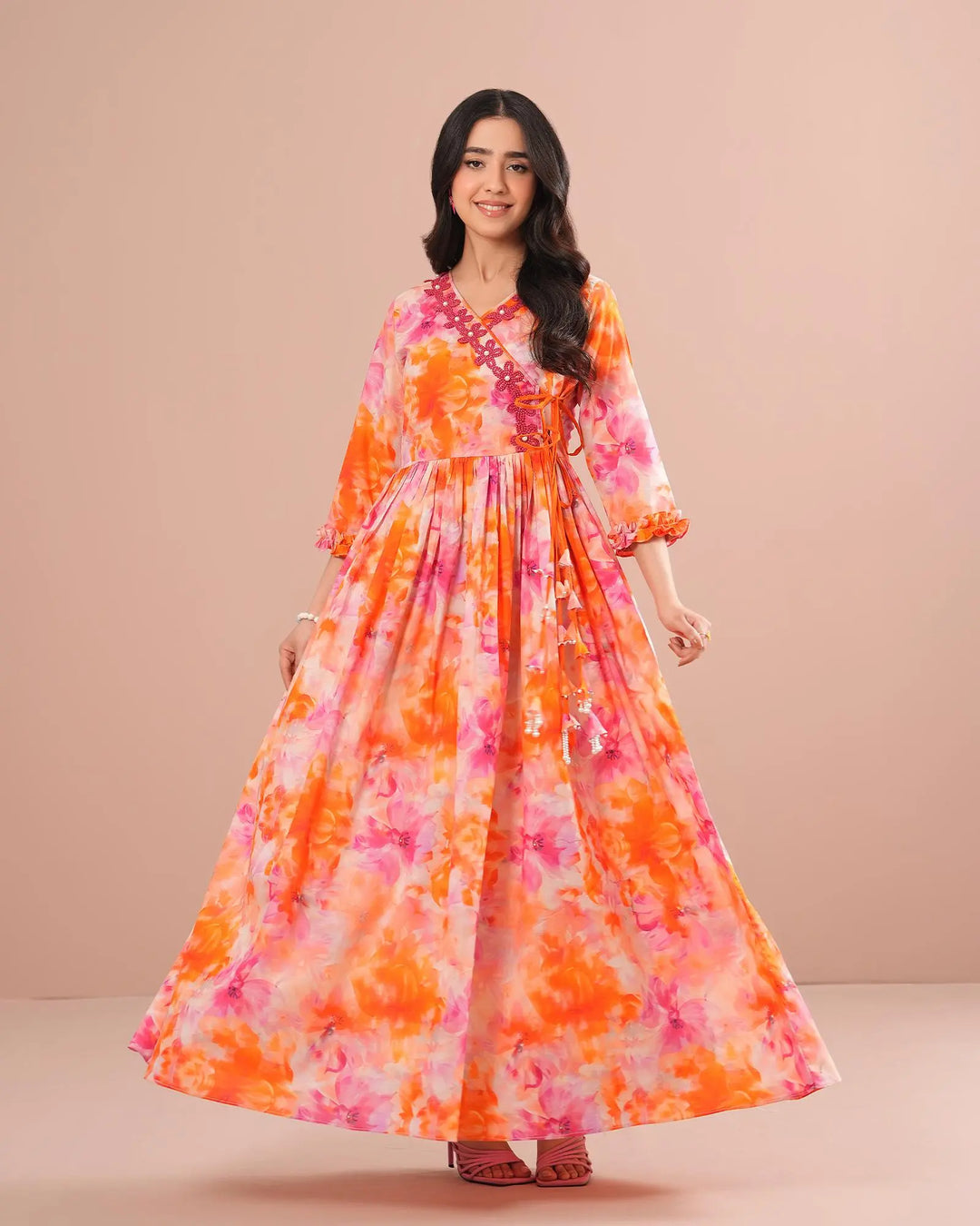 2 Piece - Lawn Printed Suit Unstitched | UNFF0117-LWN Sha Posh Textile