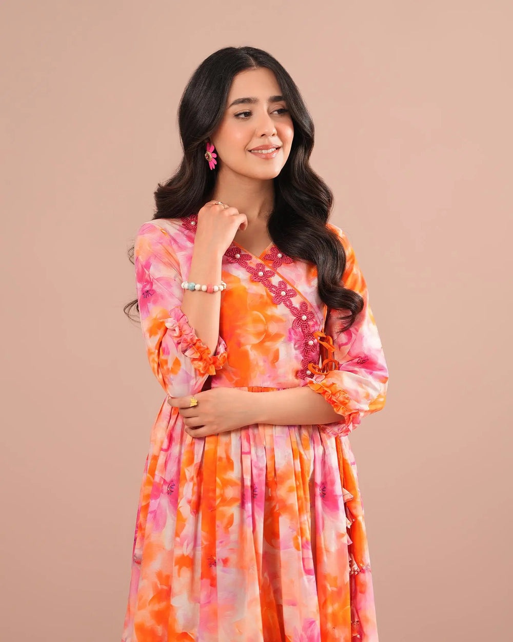 2 Piece - Lawn Printed Suit Unstitched | UNFF0117-LWN Sha Posh Textile