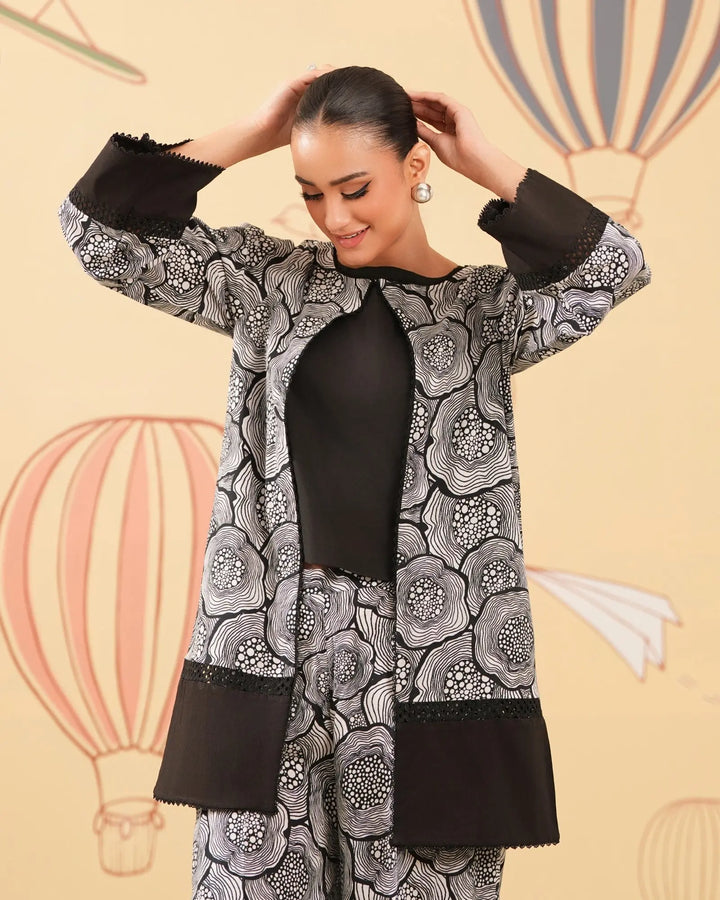 2 Piece - Printed Cambric Cotton Suit Unstitched | UNFF0102-K.CT Sha Posh Textile