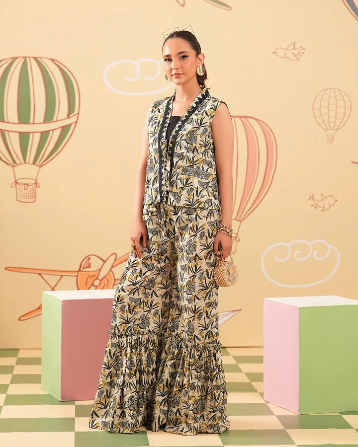 2 Piece - Printed Cambric Cotton Suit Unstitched | UNFF0103-K.CT Sha Posh Textile
