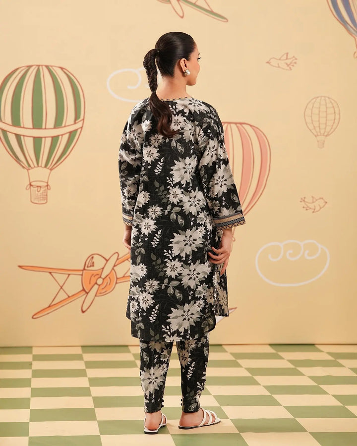 2 Piece - Printed Cambric Cotton Suit Unstitched | UNFF0115-K.CT Sha Posh Textile