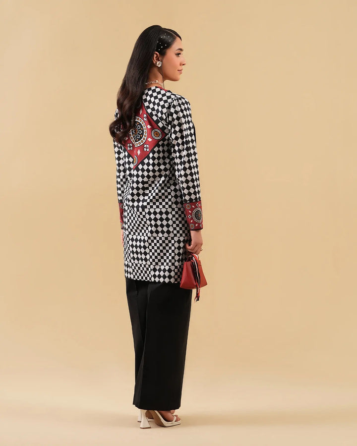 2 Piece - Printed Cambric Cotton Suit Unstitched | UNFF049-K.CT Sha Posh Textile