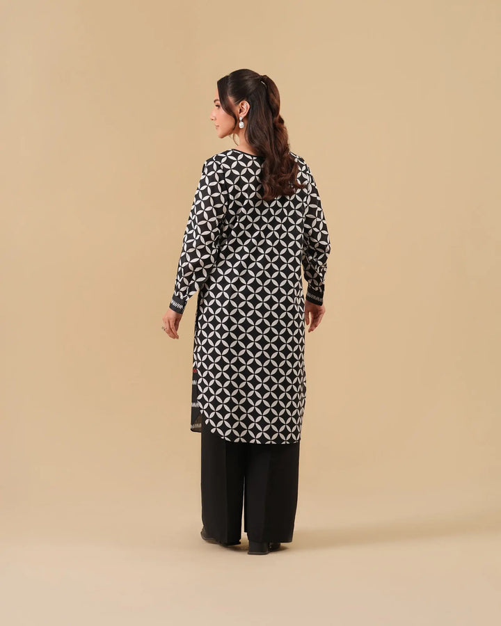 2-Piece Printed Cambric Cotton Suit Unstitched | UNFF068-K.CT Sha Posh Textile