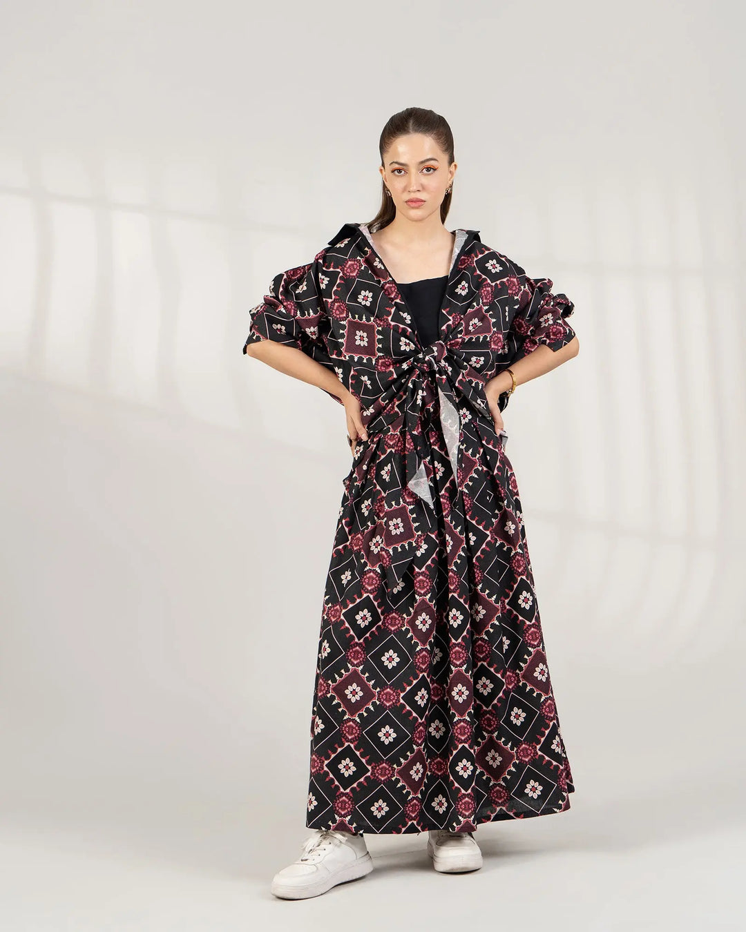 2 Piece - Printed Khaddar Suit Unstitched | UNFF-002 - Sha Posh Textile