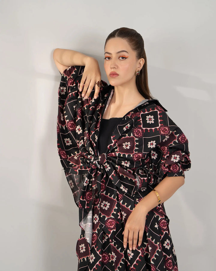 2 Piece - Printed Khaddar Suit Unstitched | UNFF-002 - Sha Posh Textile