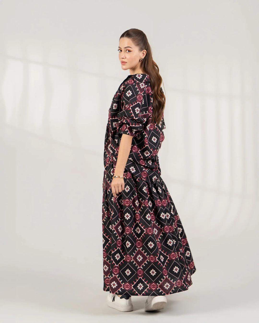 2 Piece - Printed Khaddar Suit Unstitched | UNFF-002 - Sha Posh Textile
