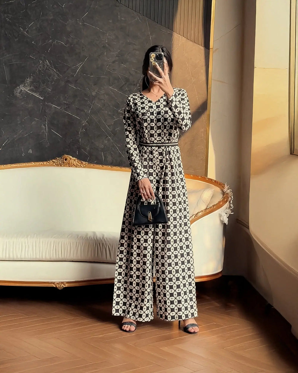 2 Piece - Printed Khaddar Suit Unstitched | UNFF-005 - Sha Posh Textile