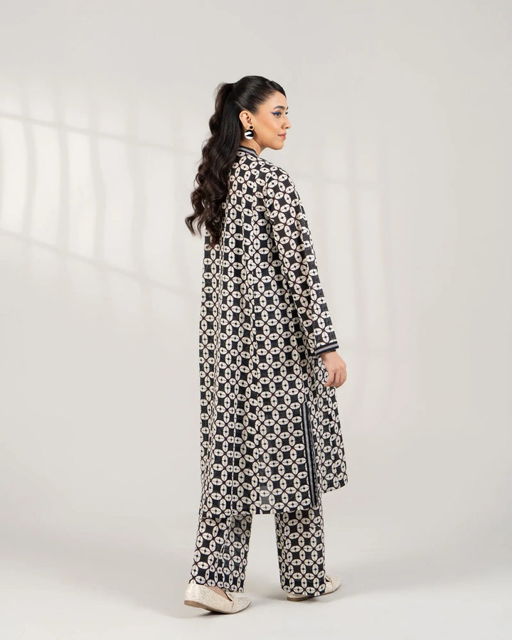 2 Piece - Printed Khaddar Suit Unstitched | UNFF-005 - Sha Posh Textile