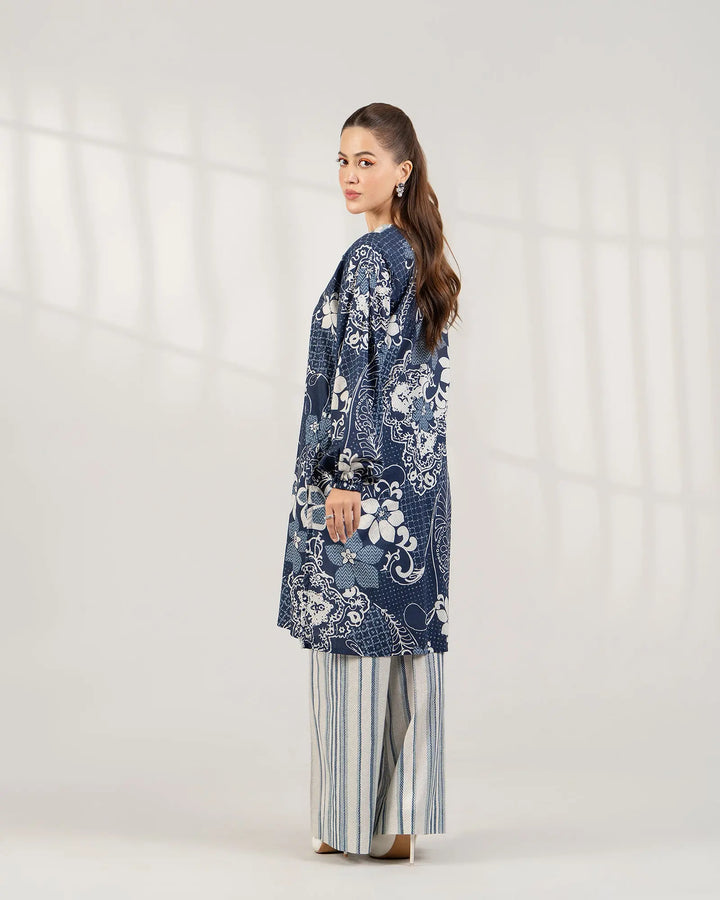 2 Piece - Printed Khaddar Suit Unstitched | UNFF-016 - Sha Posh Textile