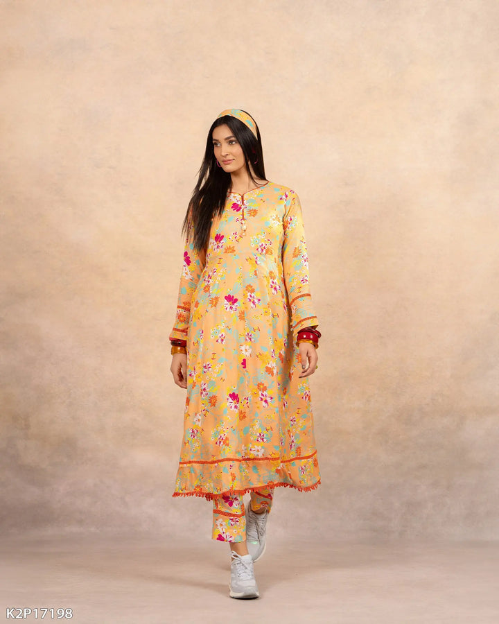 2 Piece Raw Silk Suit | 17198-IG-RWS - Sha Posh Textile