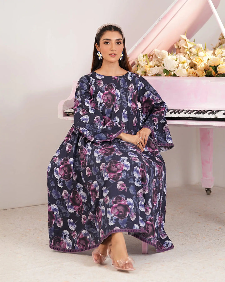 2-Piece Ready-to-Wear Cotton Frock | 17242-IG-CT Sha Posh Textile