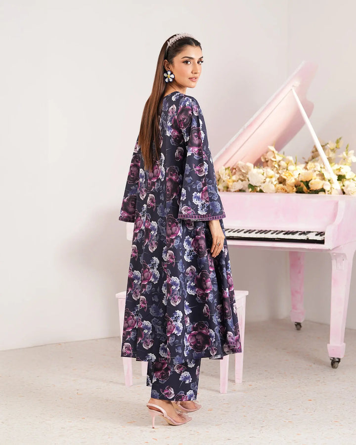 2-Piece Ready-to-Wear Cotton Frock | 17242-IG-CT Sha Posh Textile