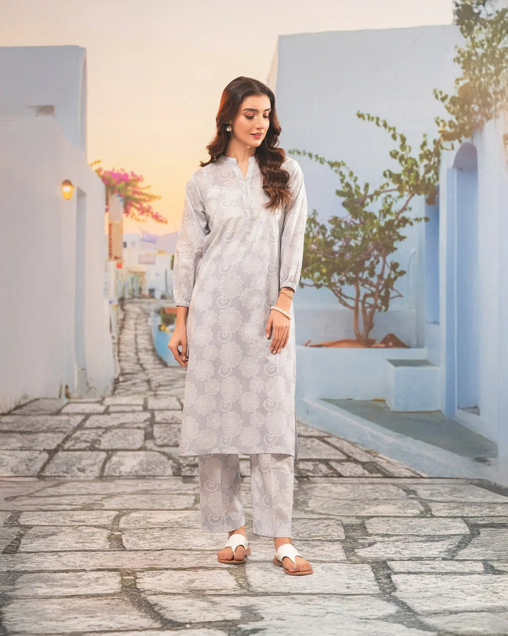 2 Piece Ready-to-Wear Cotton Suit | 1097-ST-CT Sha Posh Textile