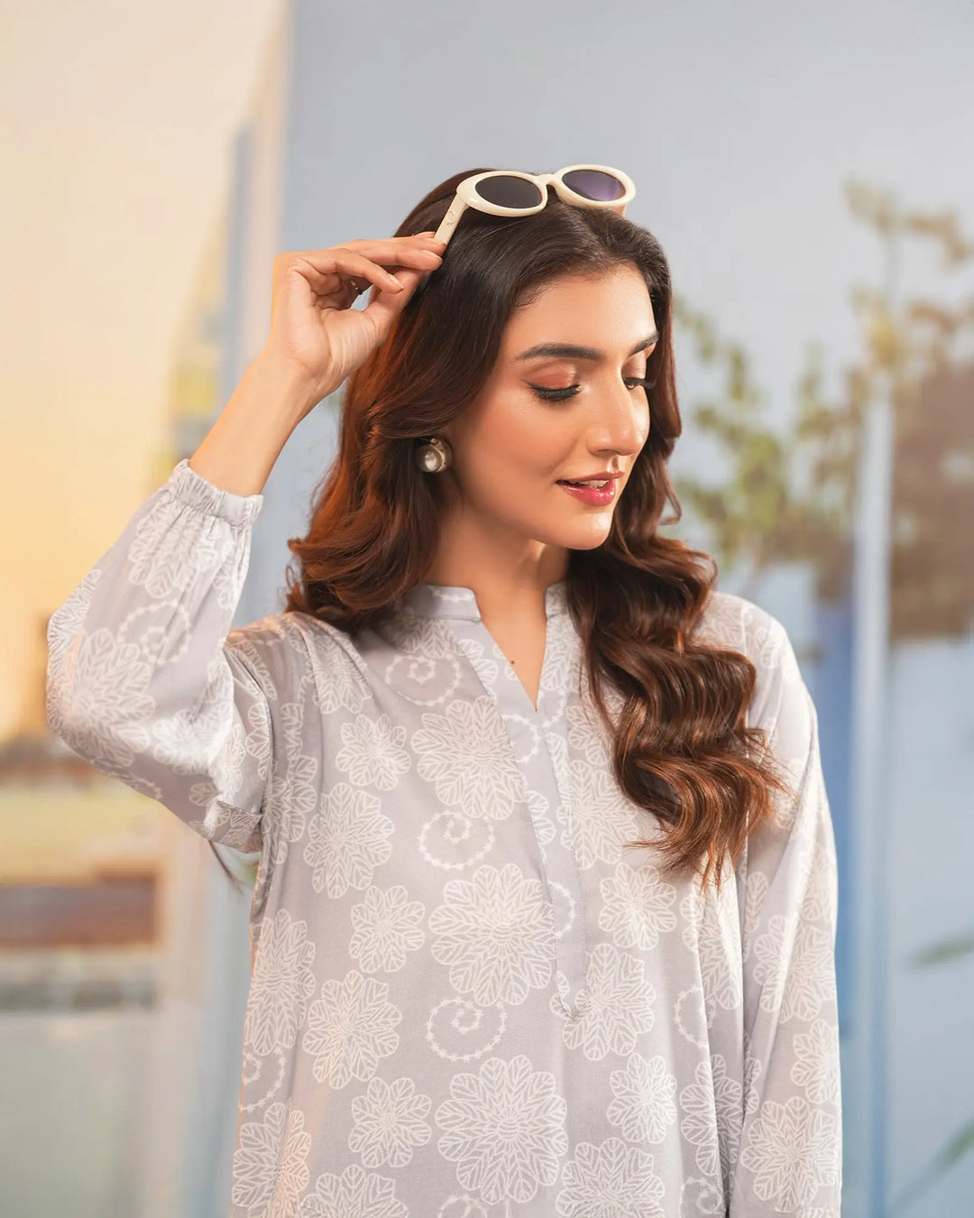 2 Piece Ready-to-Wear Cotton Suit | 1097-ST-CT Sha Posh Textile