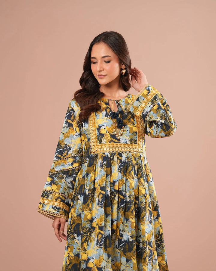 2-Piece Ready-to-Wear Cotton Suit | 17243-IG-CT - Sha Posh Textile