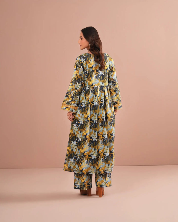2-Piece Ready-to-Wear Cotton Suit | 17243-IG-CT - Sha Posh Textile