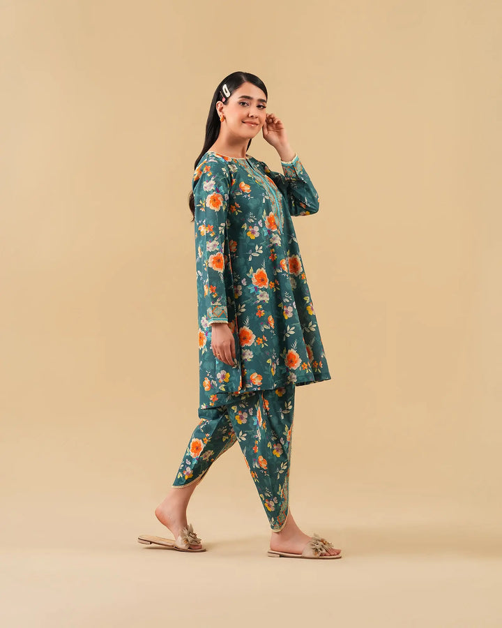 2-Piece Ready-to-Wear Cotton Suit | 17246-IG-CT Sha Posh Textile