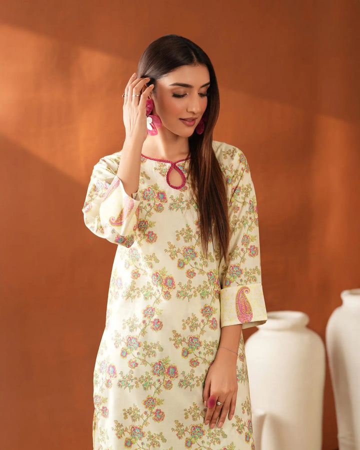 2-Piece Ready-to-Wear Cotton Suit | 17257-IG-CT Sha Posh Textile