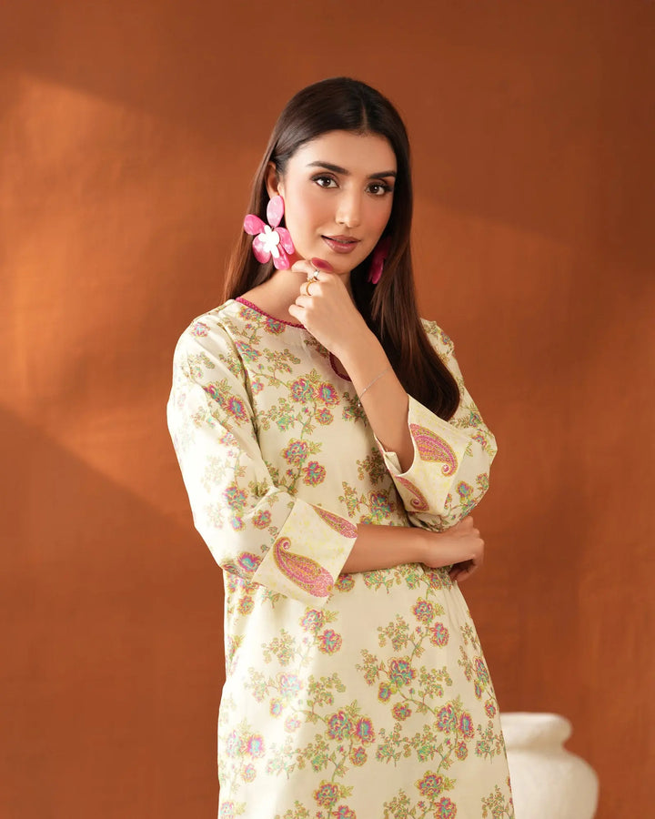 2-Piece Ready-to-Wear Cotton Suit | 17257-IG-CT Sha Posh Textile