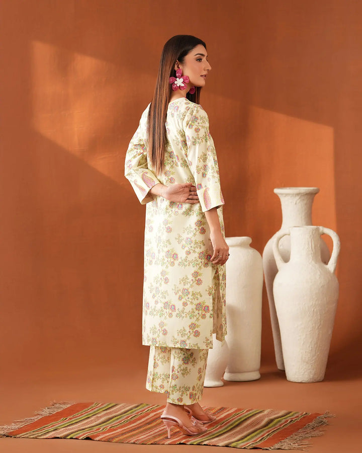 2-Piece Ready-to-Wear Cotton Suit | 17257-IG-CT Sha Posh Textile
