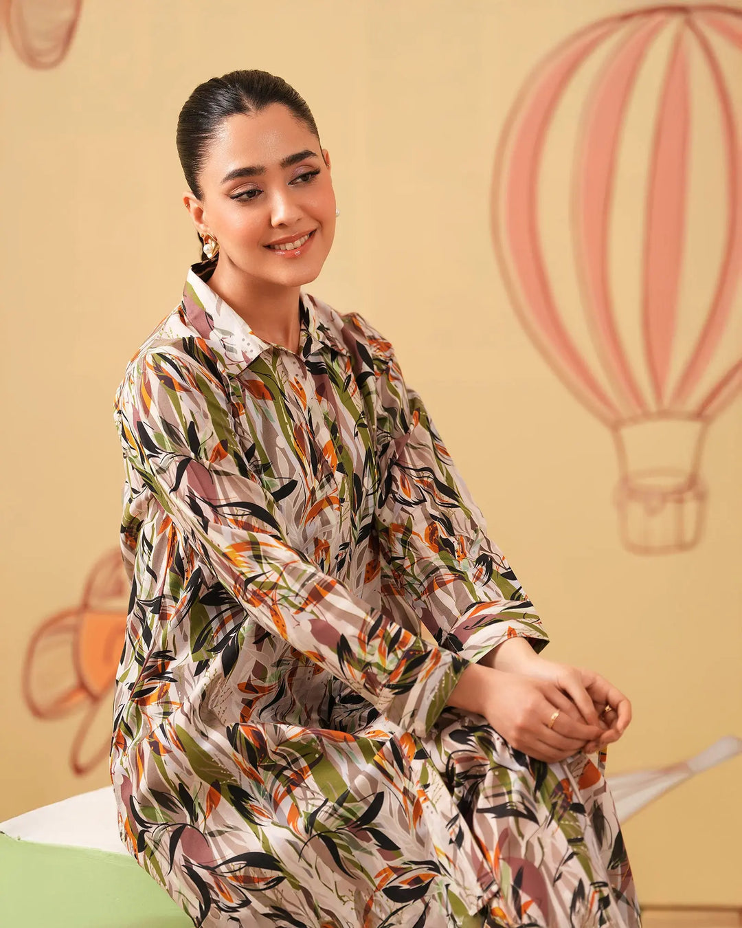 2-Piece Ready-to-Wear Cotton Suit | 17261-IG-CT Sha Posh Textile