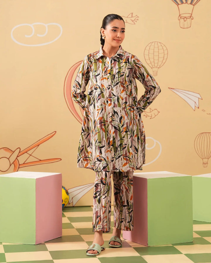 2-Piece Ready-to-Wear Cotton Suit | 17261-IG-CT Sha Posh Textile