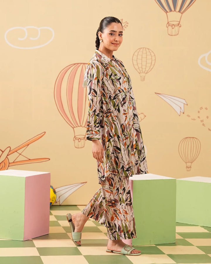2-Piece Ready-to-Wear Cotton Suit | 17261-IG-CT Sha Posh Textile