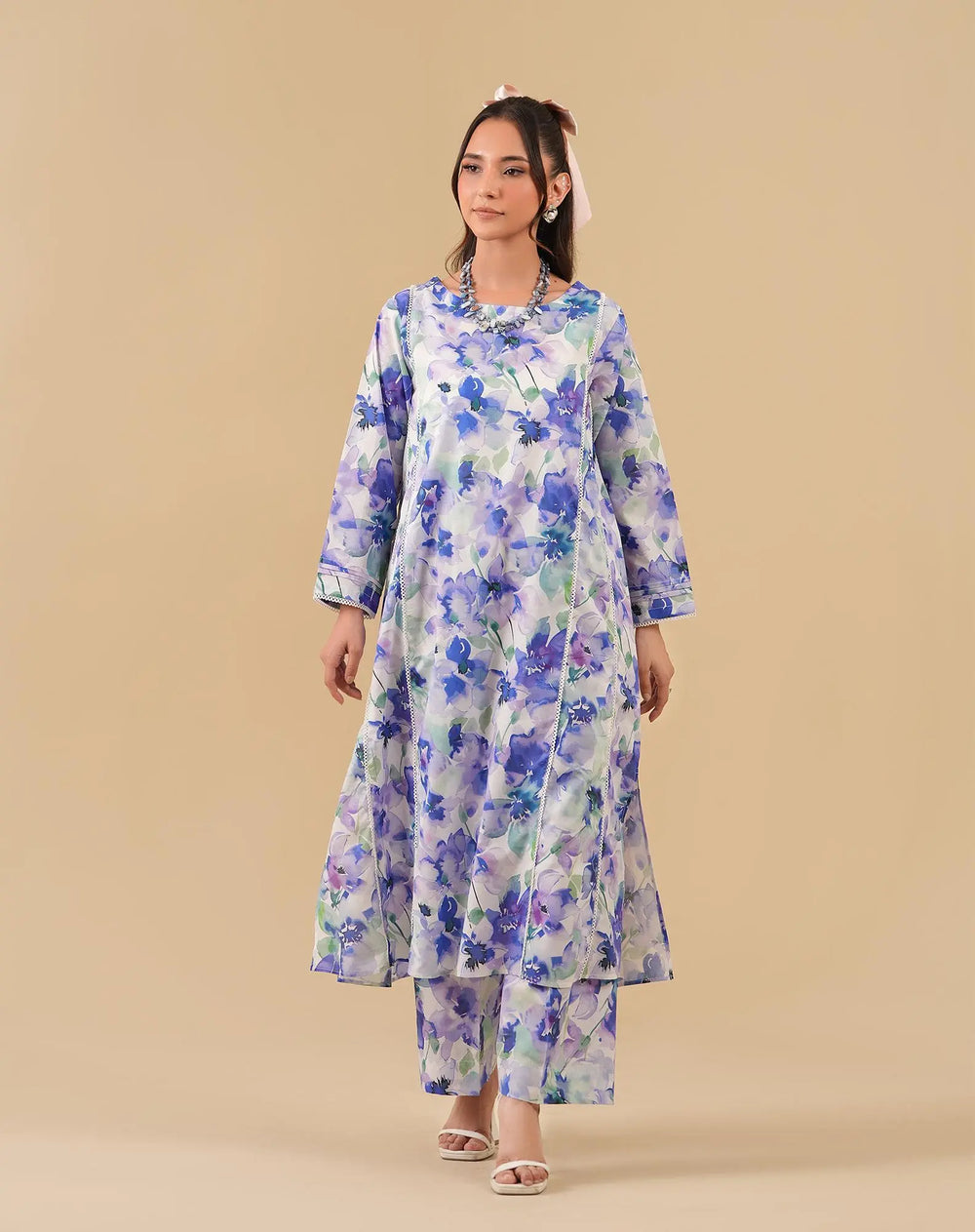 2-Piece Ready-to-Wear Cotton Suit | 17278-IG-CT Sha Posh Textile