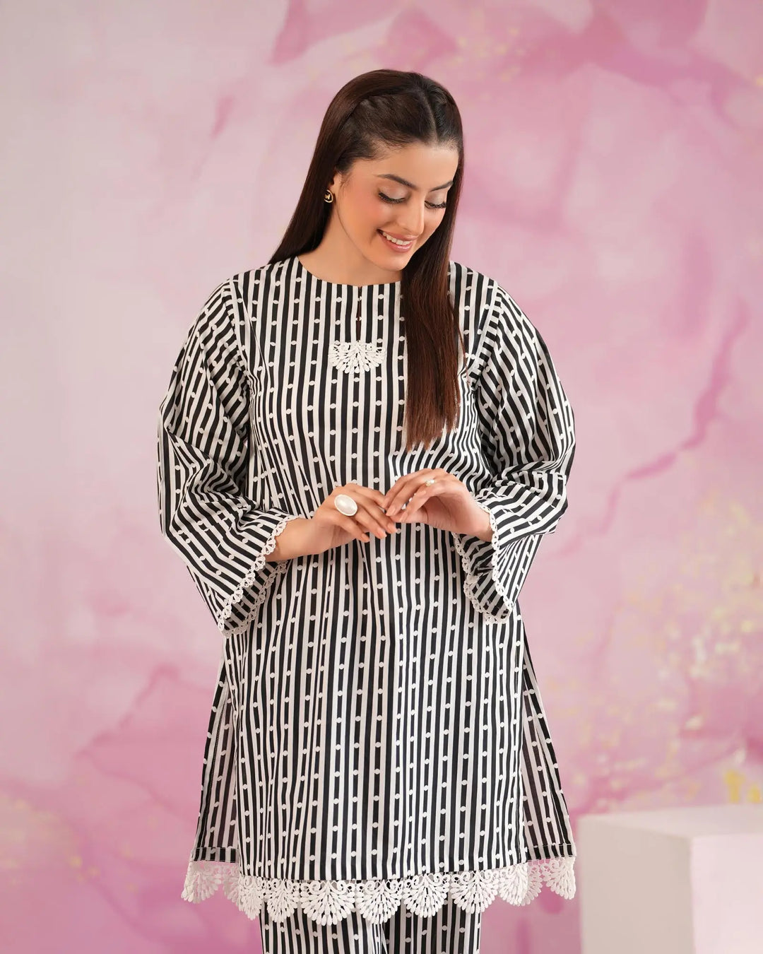 2-Piece Ready-to-Wear Cotton Suit | 17297-IG-CT Sha Posh Textile