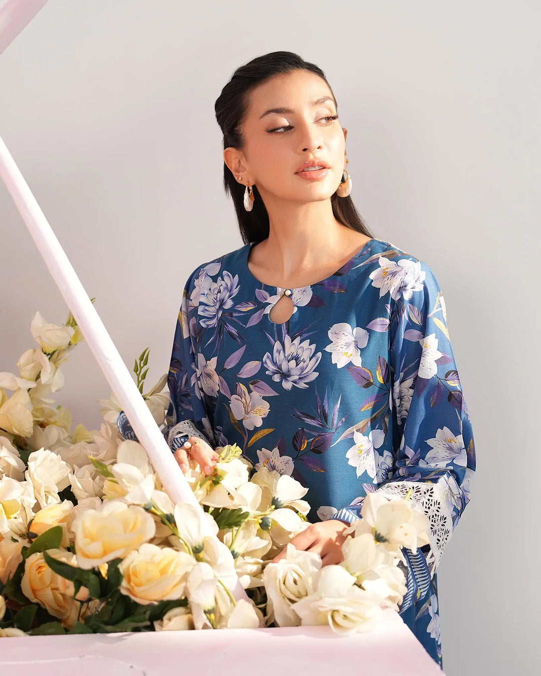 2-Piece Ready-to-Wear Cotton Suit | 17298-IG-CT Sha Posh Textile