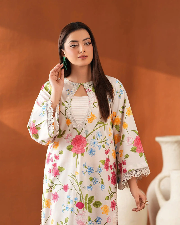 2-Piece Ready-to-Wear Cotton Suit | 17335-IG-CT - Sha Posh Textile