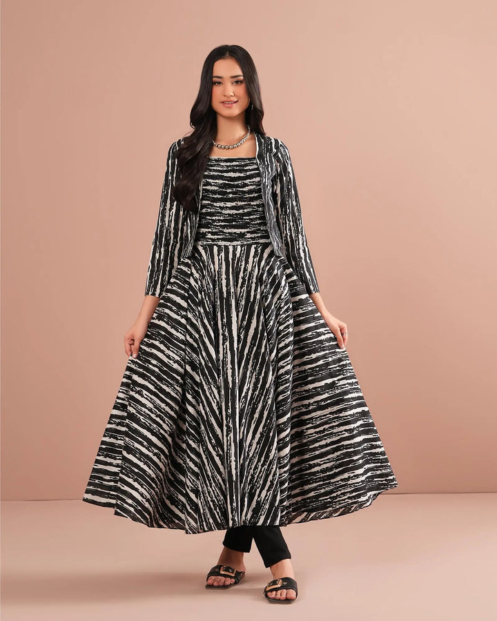 2-Piece Ready-to-Wear Lawn Maxi | 17295-IG-LWN Sha Posh Textile