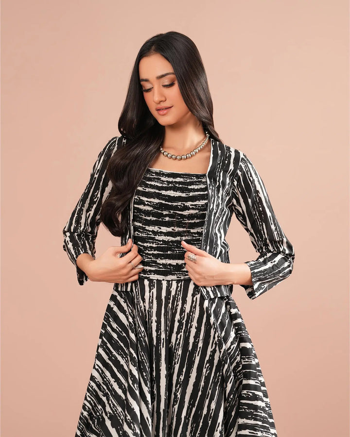 2-Piece Ready-to-Wear Lawn Maxi | 17295-IG-LWN Sha Posh Textile