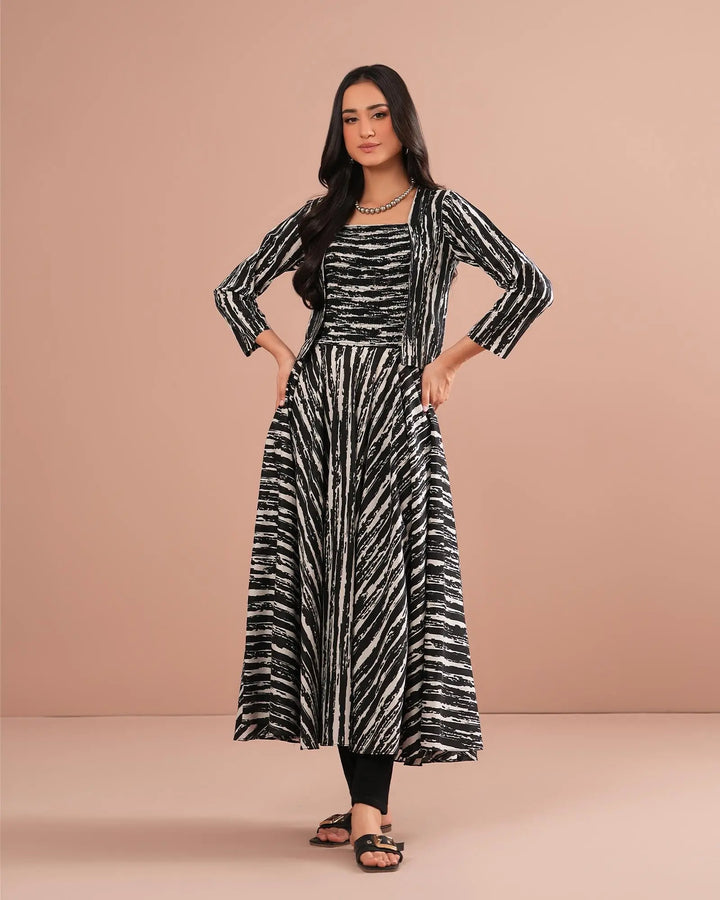 2-Piece Ready-to-Wear Lawn Maxi | 17295-IG-LWN Sha Posh Textile