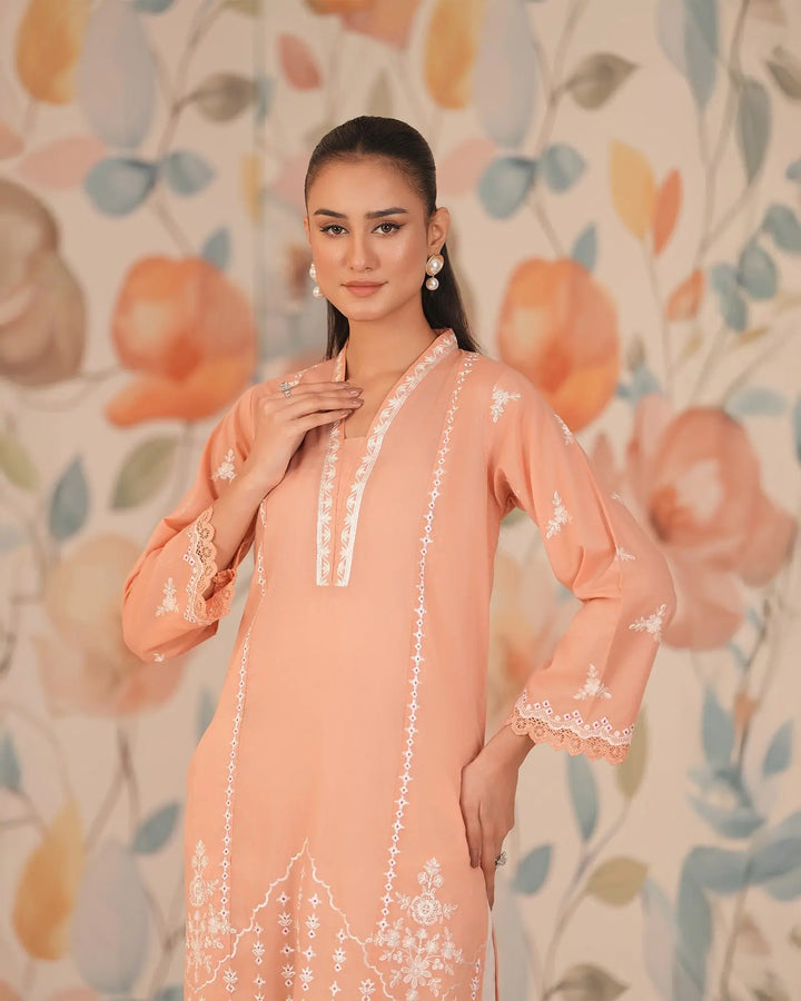 2-Piece Ready-to-Wear Lawn Suit | 17221-IG-LWN - Sha Posh Textile
