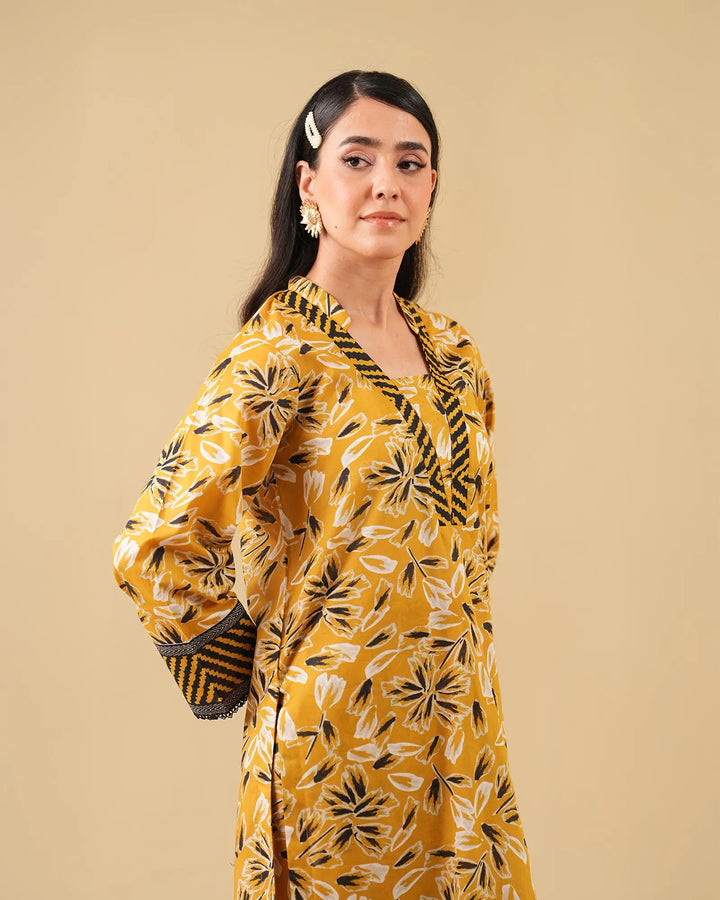 2-Piece Ready-to-Wear Lawn Suit | 17276-IG-LWN Sha Posh Textile