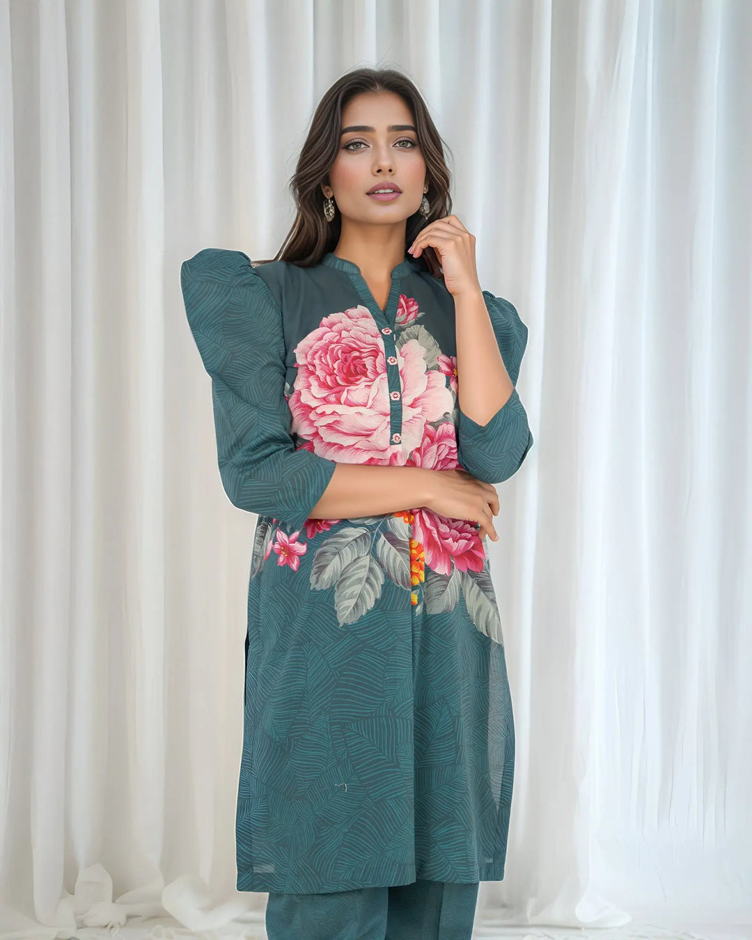 2-Piece Ready-to-Wear Lawn Suit | 17311 Sha Posh Textile