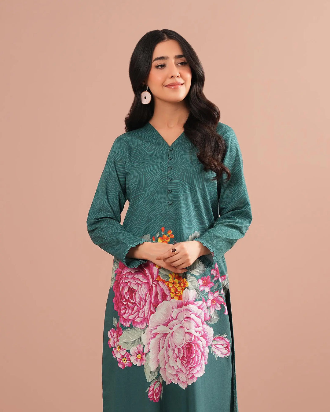 2-Piece Ready-to-Wear Lawn Suit | 17316-IG-LWN Sha Posh Textile