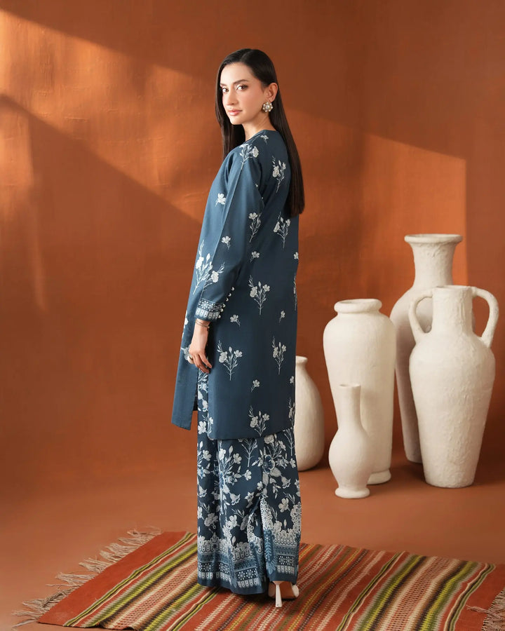 2-Piece Ready-to-Wear Lawn Suit | 17338-IG-LWN - Sha Posh Textile