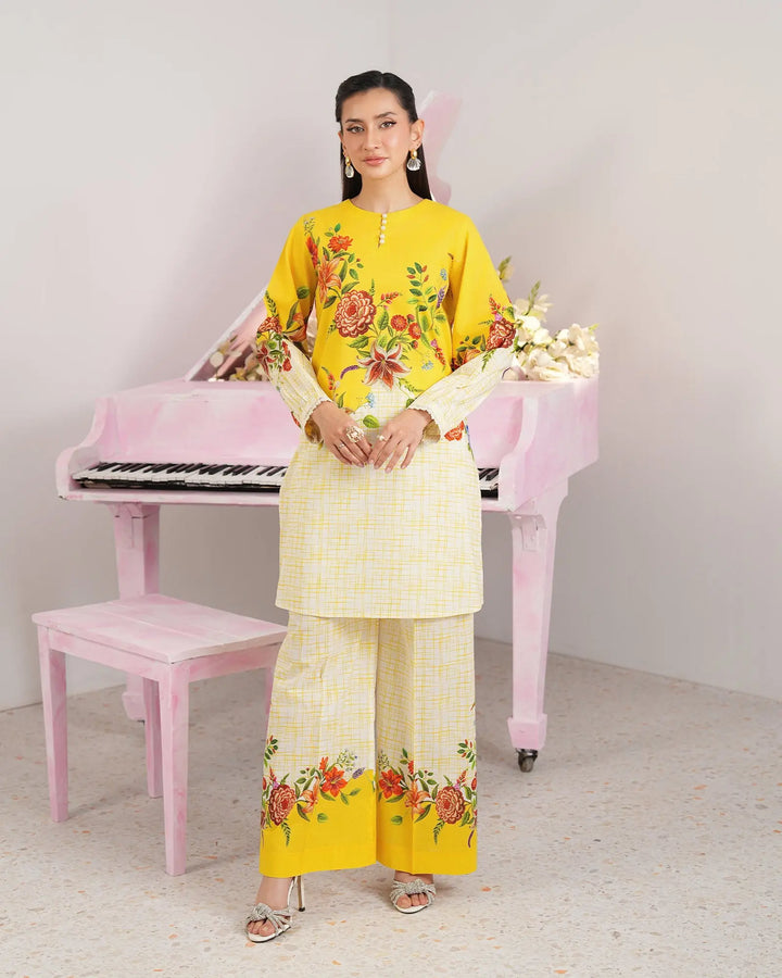 2-Piece Ready-to-Wear Lawn Suit | 17340-IG-LWN Sha Posh Textile
