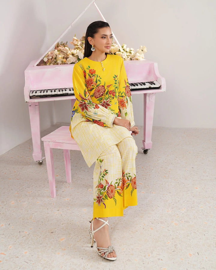 2-Piece Ready-to-Wear Lawn Suit | 17340-IG-LWN Sha Posh Textile