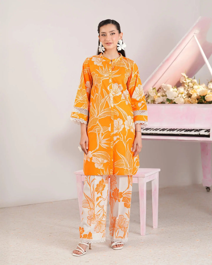 2-Piece Ready-to-Wear Lawn Suit | 17397-IG-LWN Sha Posh Textile