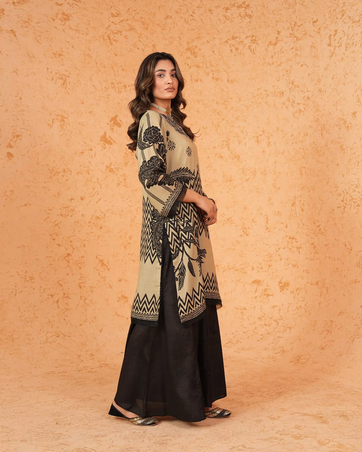 2 Piece Raw Silk Suit Stitched | 520-FM-RWS - Sha Posh Textile