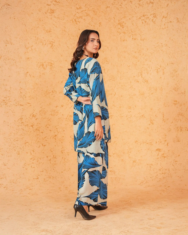 2 Piece Silk Suit Stitched | 16433-IG-SLK Sha Posh Textile