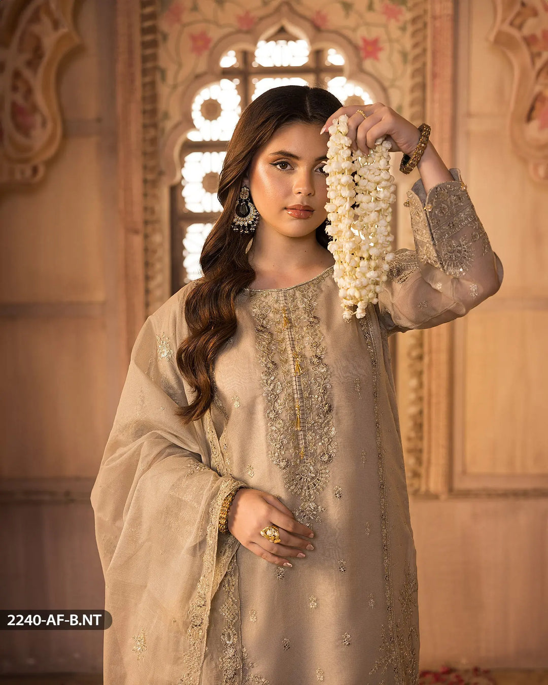 2240-AF-B.NET Sha Posh Textile