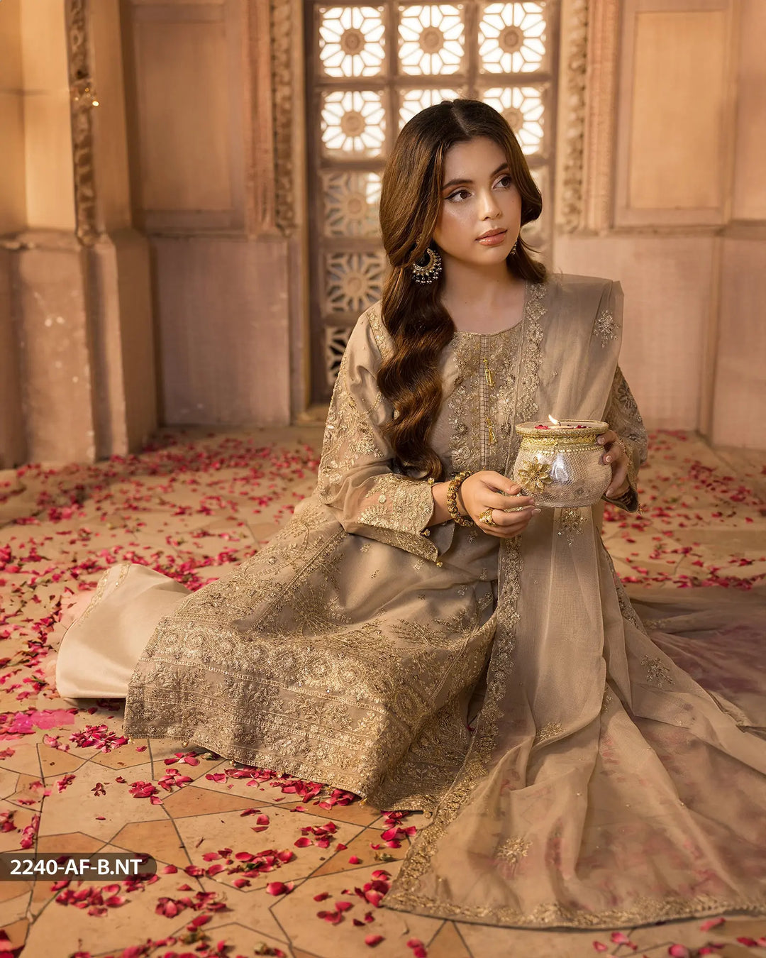 2240-AF-B.NET Sha Posh Textile