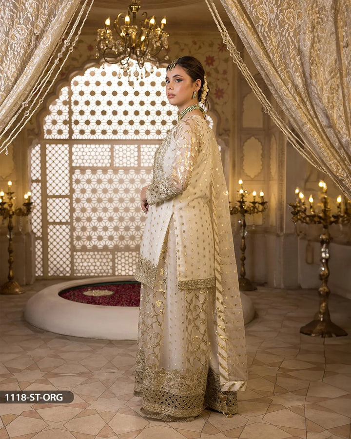 3 Piece Bindi Badla Suit | 1118-ST-B.BADLA - Sha Posh Textile