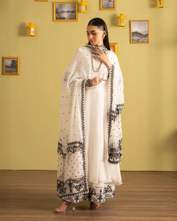 3 Piece Chiffon Suit | 4079-SJ-CF - Sha Posh Textile